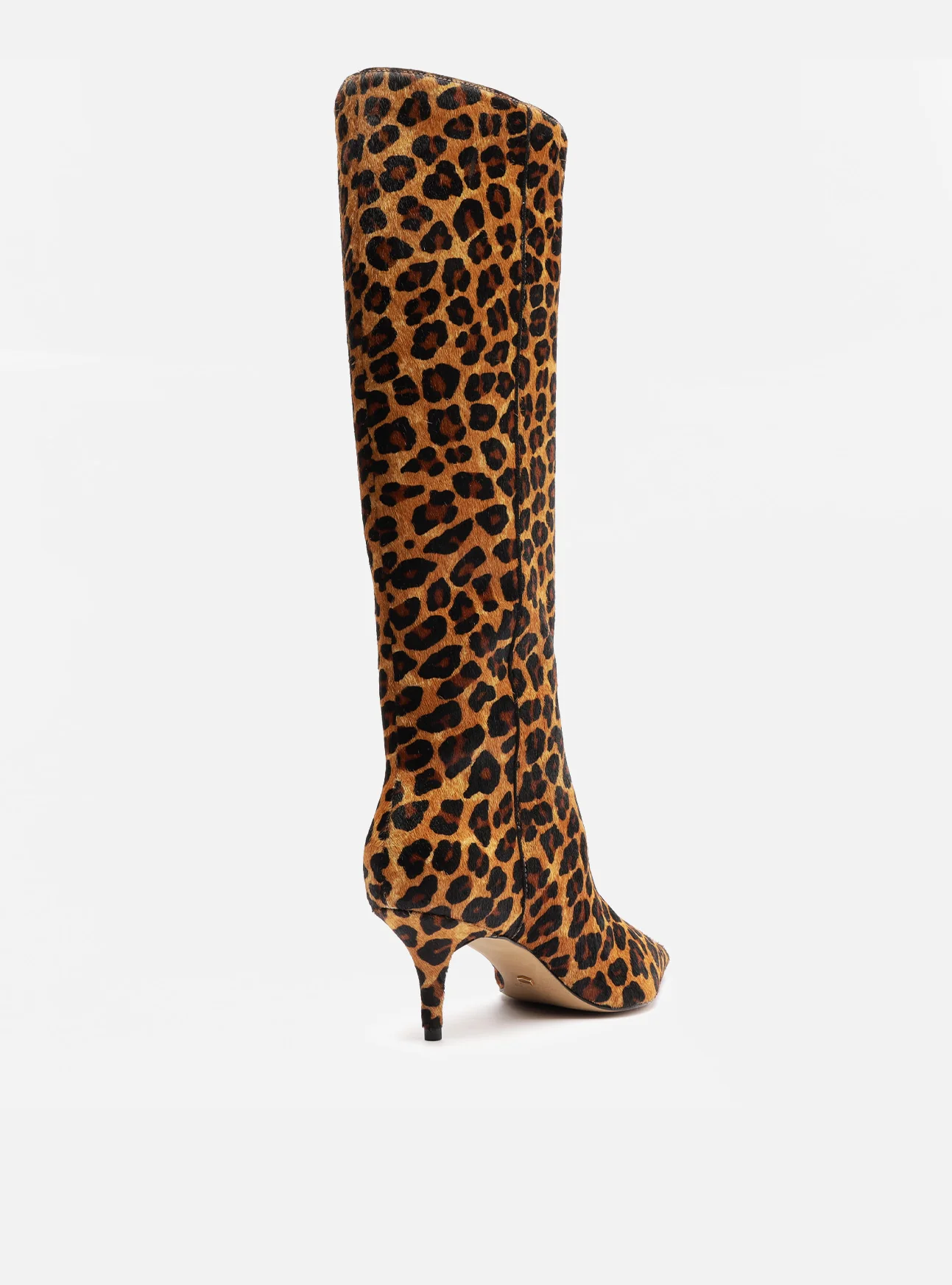 Sasha Low Stiletto Leather Boot - Image 5