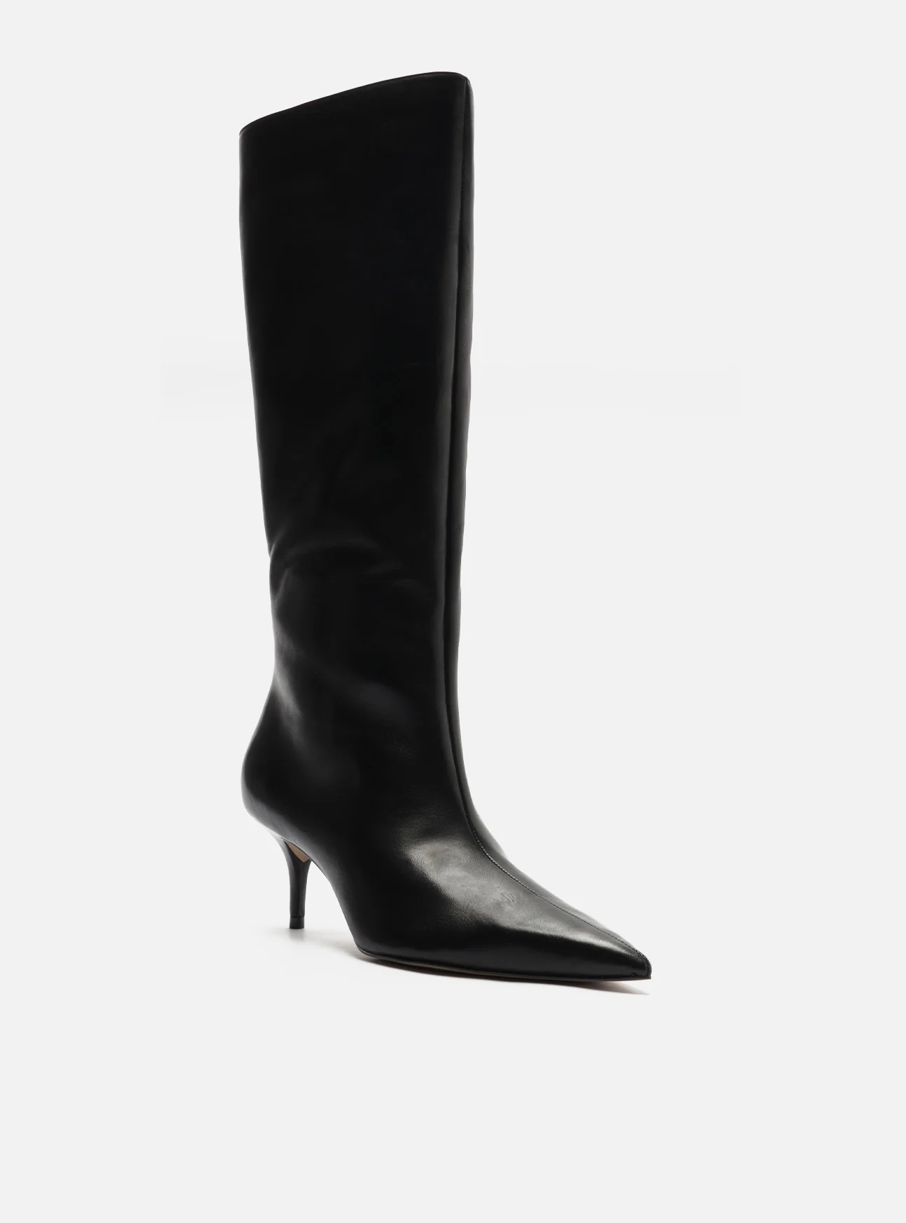 Skye Leather Stiletto Boot - Image 2