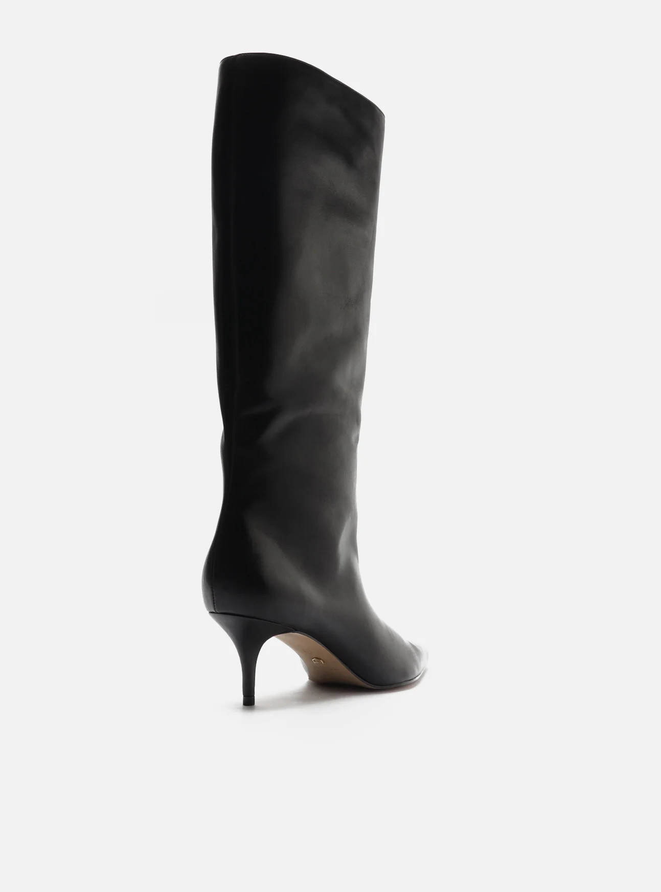 Skye Leather Stiletto Boot - Image 4