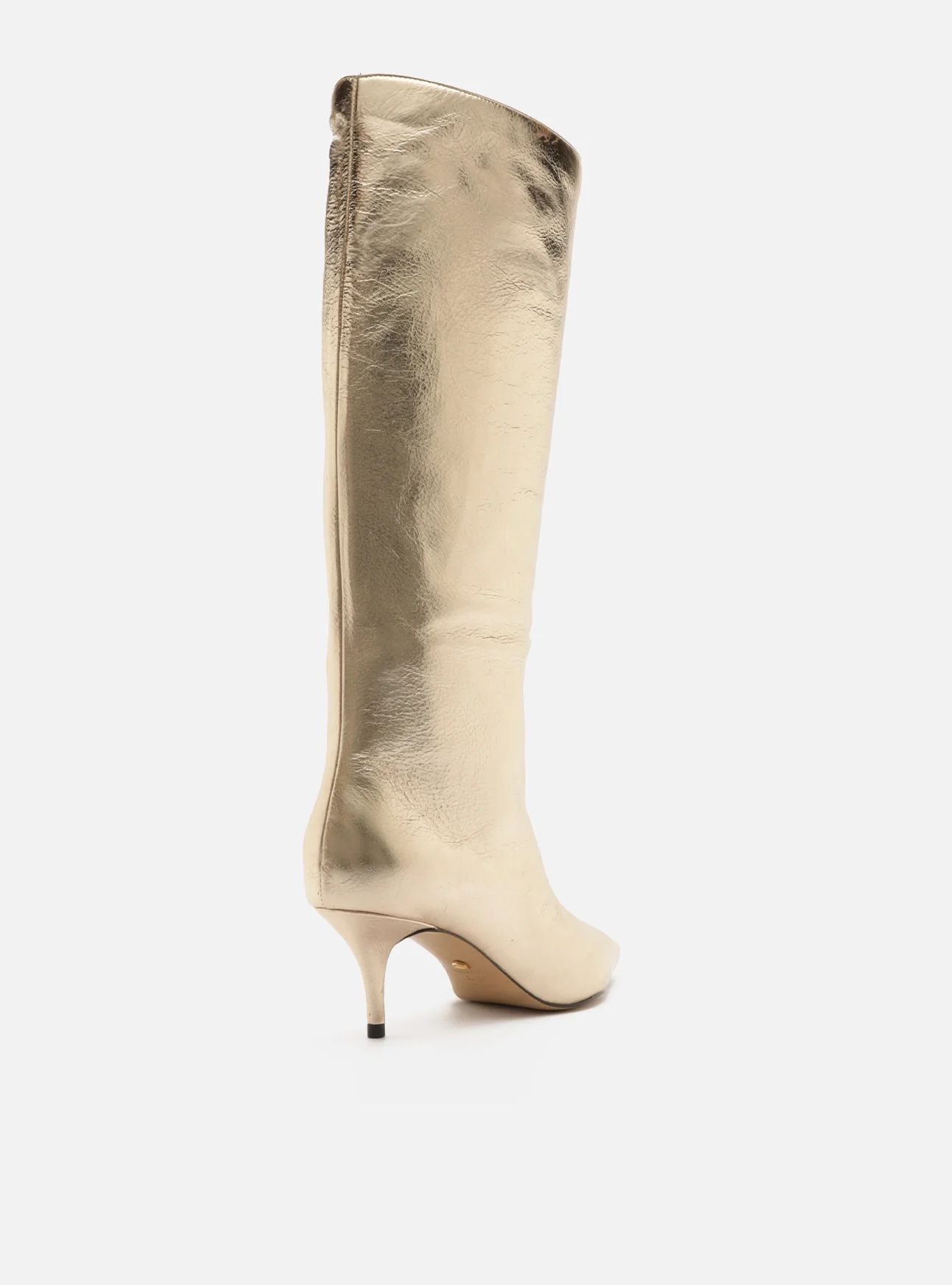 Skye Leather Stiletto Boot - Image 4