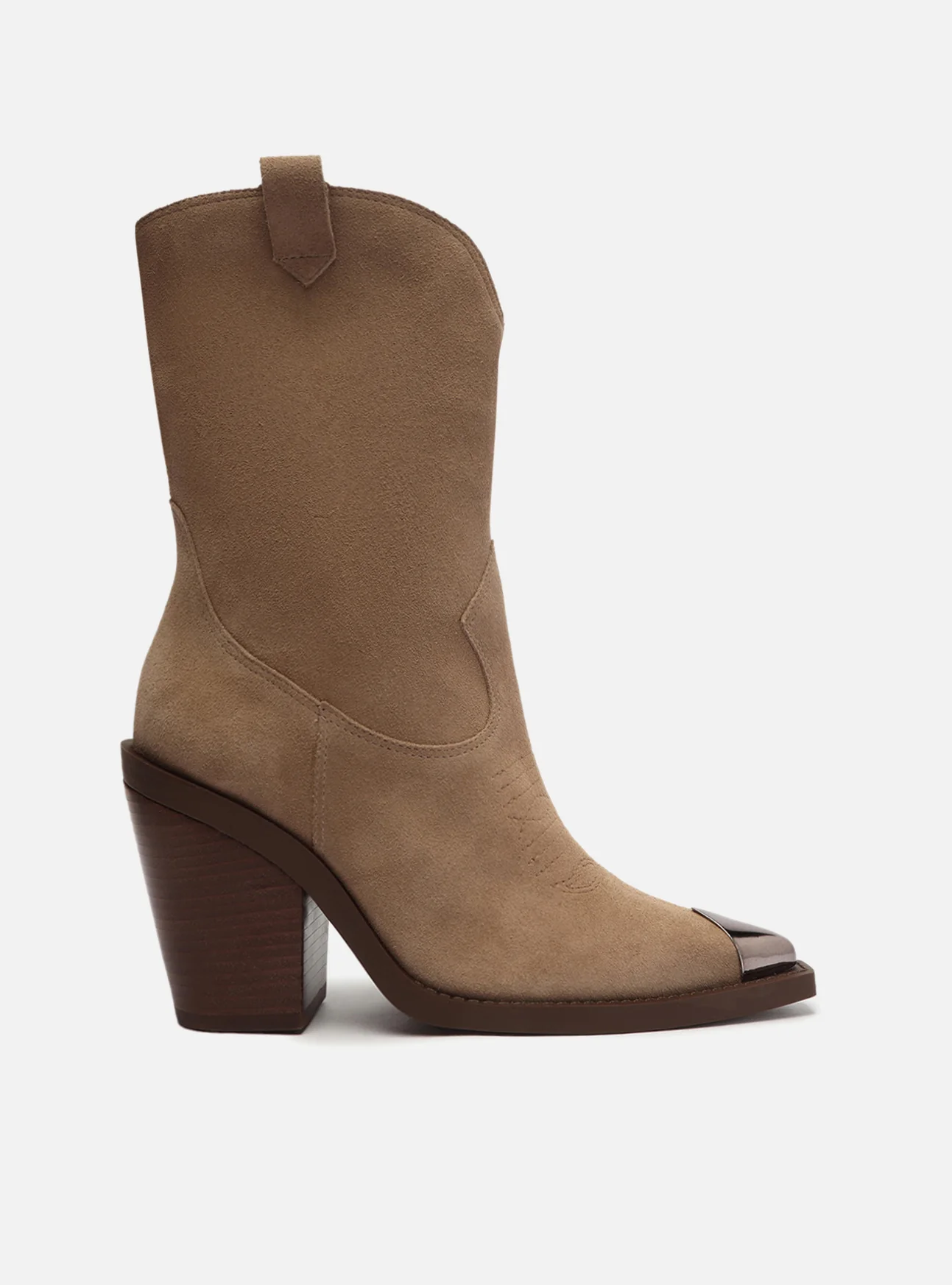Skylar Leather Block Boot