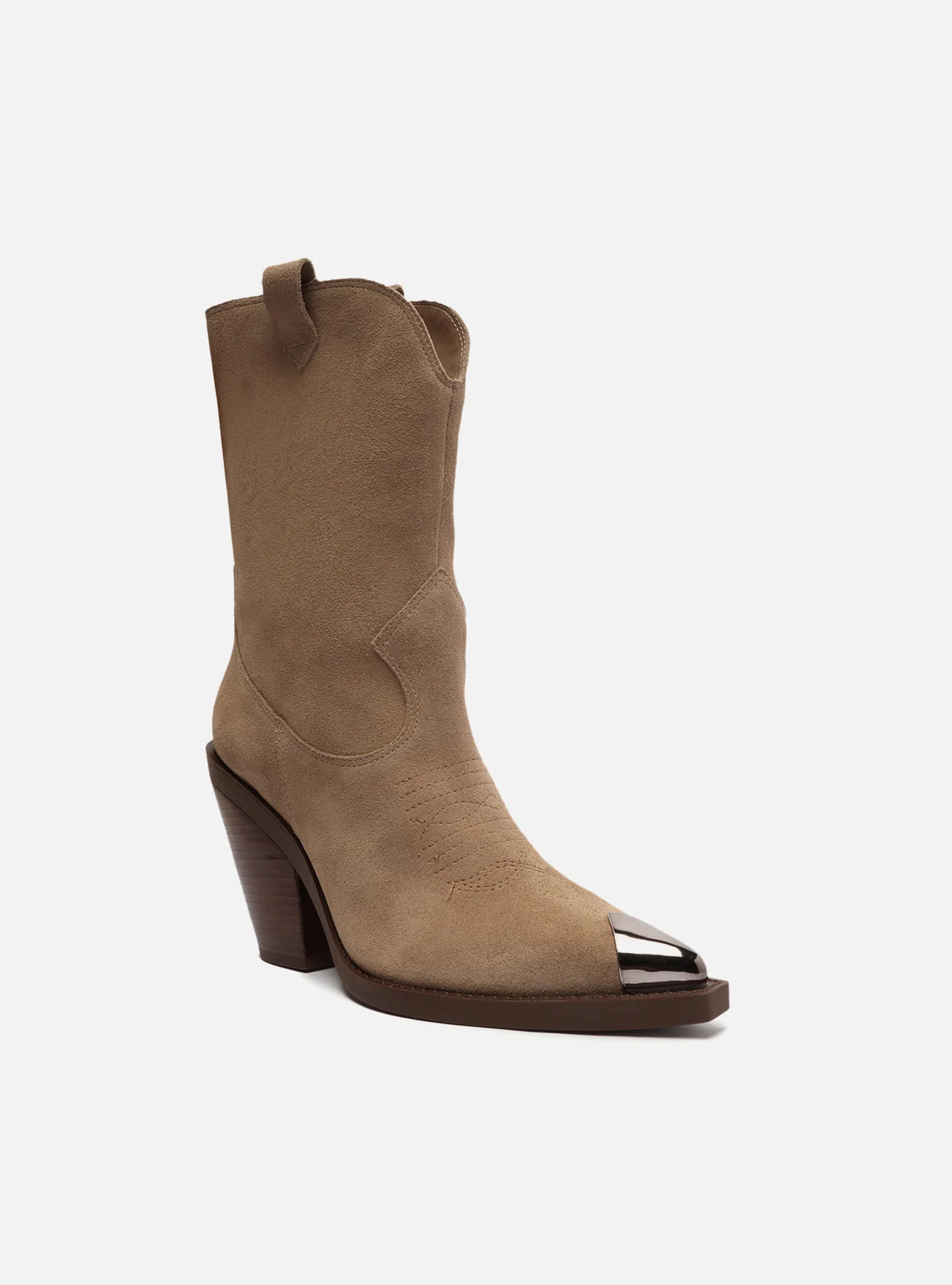Skylar Leather Block Boot - Image 2