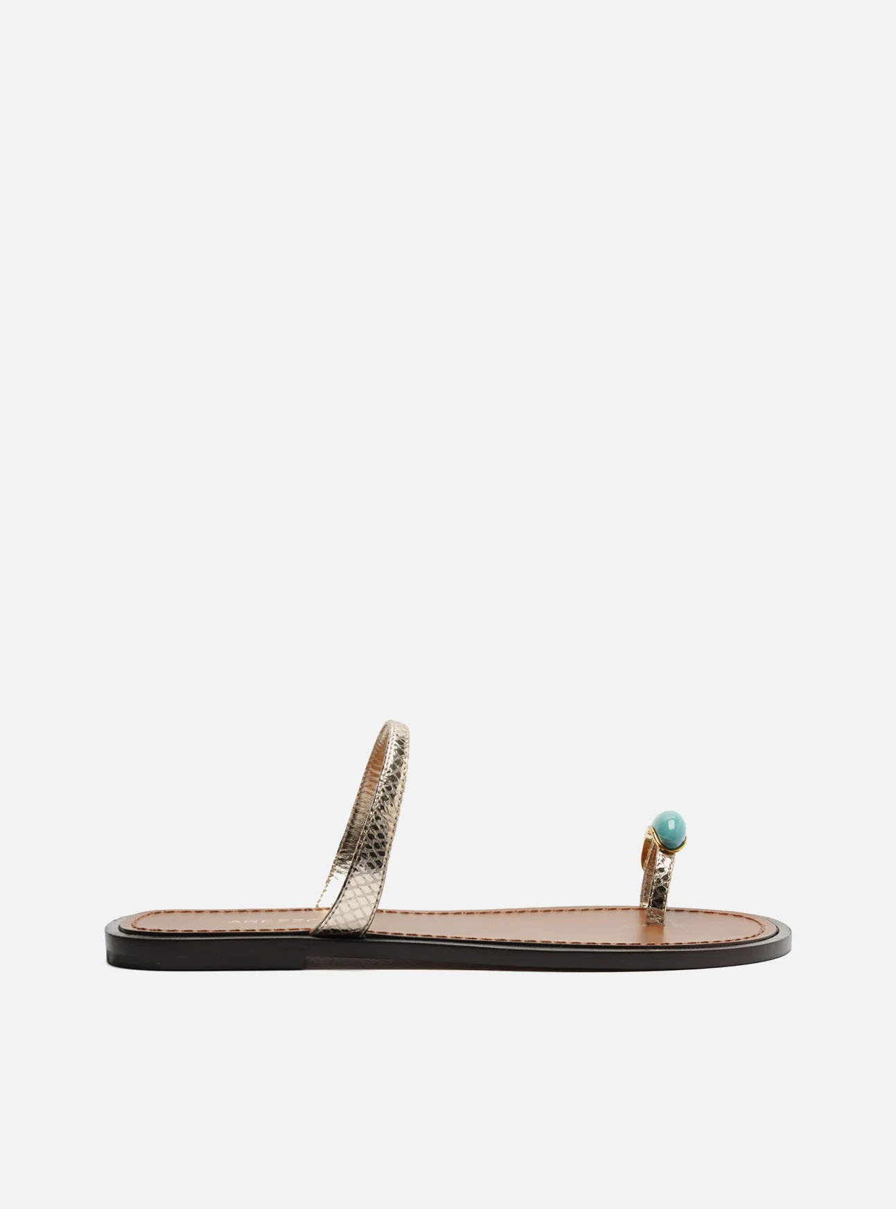 Sophie Leather Flat