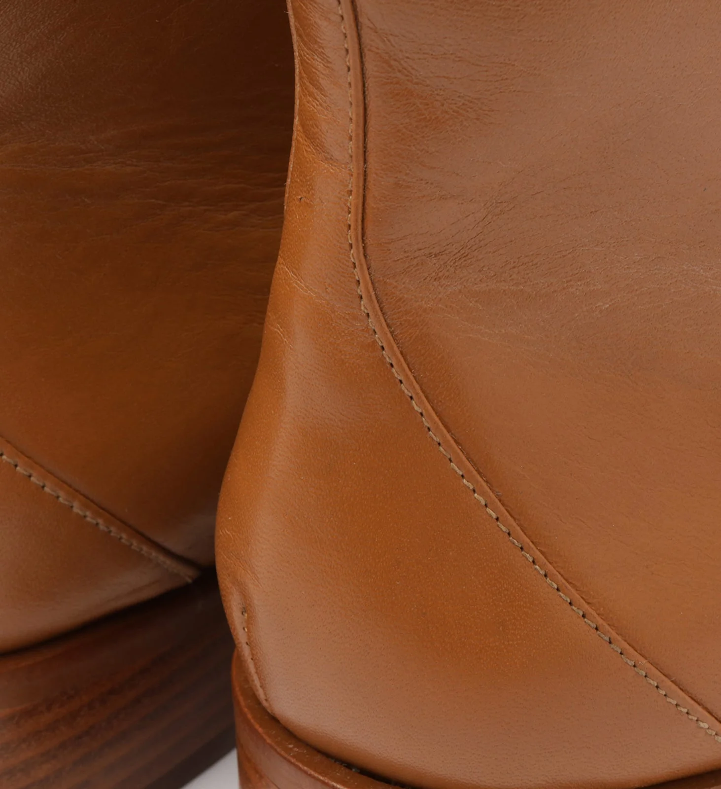 Steph Lace Up Leather Bootie - Image 7
