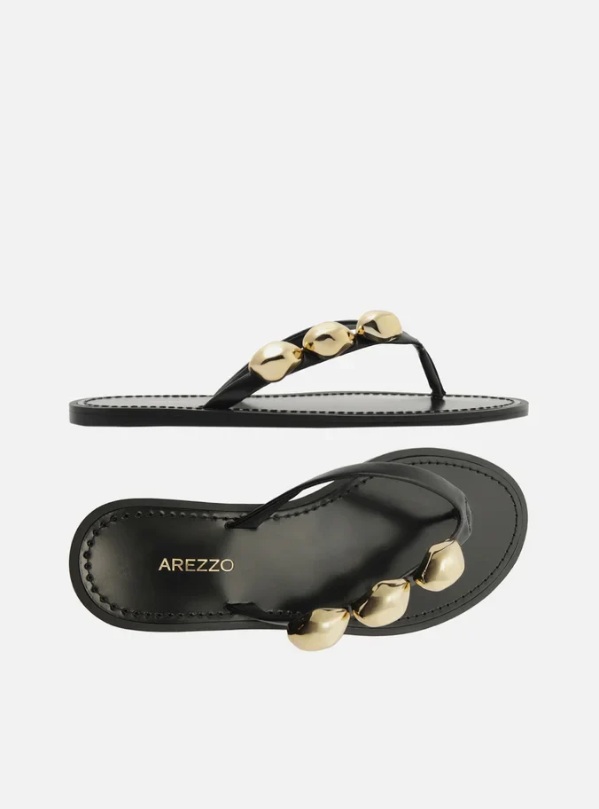 Sunny Leather Flat - Image 6