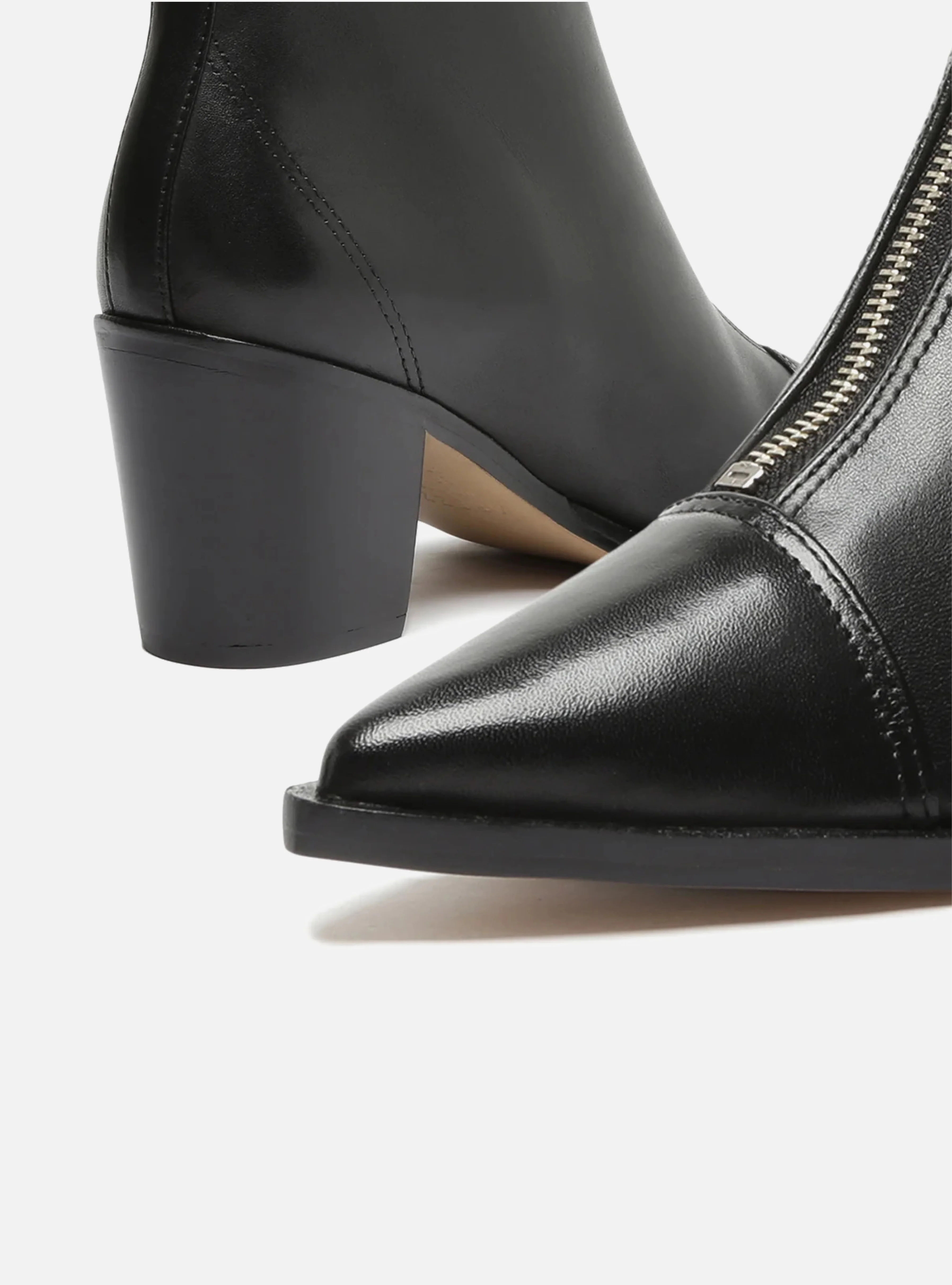 Vic Leather Bootie - Image 4