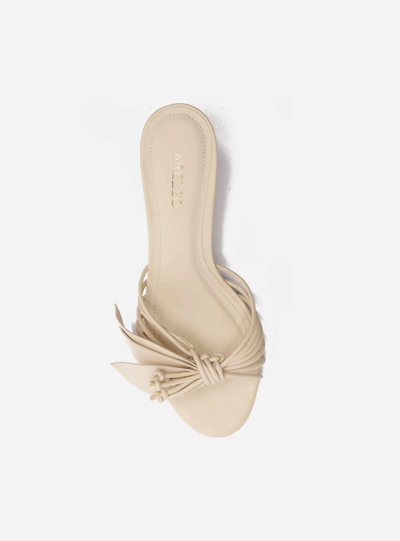 Viola Mid Stiletto Mule Nappa Leather Sandal - Image 3